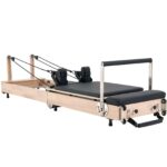 VEVOR Pilates Reformer, Reformer Pilates Machine with Cadillac Trapeze Table or Tower & Mat, Pilates Equipment for Home