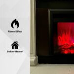 Chimenea Eléctrica de 32 Pulgadas con Control Remoto Canary Products T000009738LG | Efecto de Llama LED e Inserto con Co