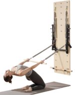VEVOR Pilates Reformer Foldable, Suitable for Intermediate and Beginners Users, Pilates Equipment for Home Gym Studio Us