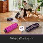 Robot Aspirador y Trapeador Eureka E20 Plus NERE20PLUS – Estación Vaciado Automático 45 Días sin Bolsa, Succión 8,000Pa,
