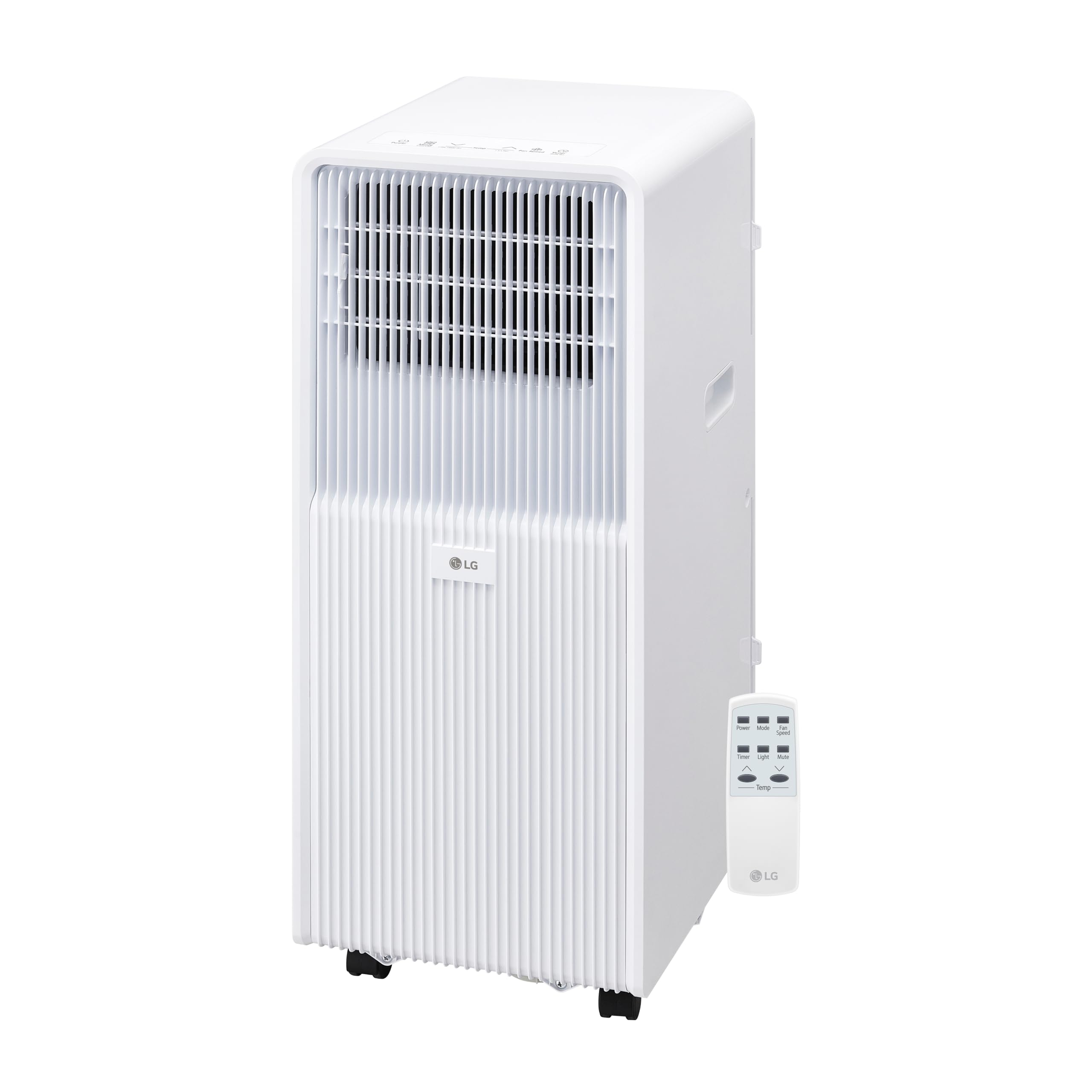 Version 1.0.0 Aire acondicionado portátil LG LP0825WFR 8000 BTU DOE 11000 BTU ASHRAE enfría 33 m2 control remoto pantalla LCD filtro l