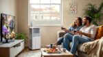 Aire acondicionado portátil LG LP0825WFR 8000 BTU DOE 11000 BTU ASHRAE enfría 33 m2 control remoto pantalla LCD filtro l