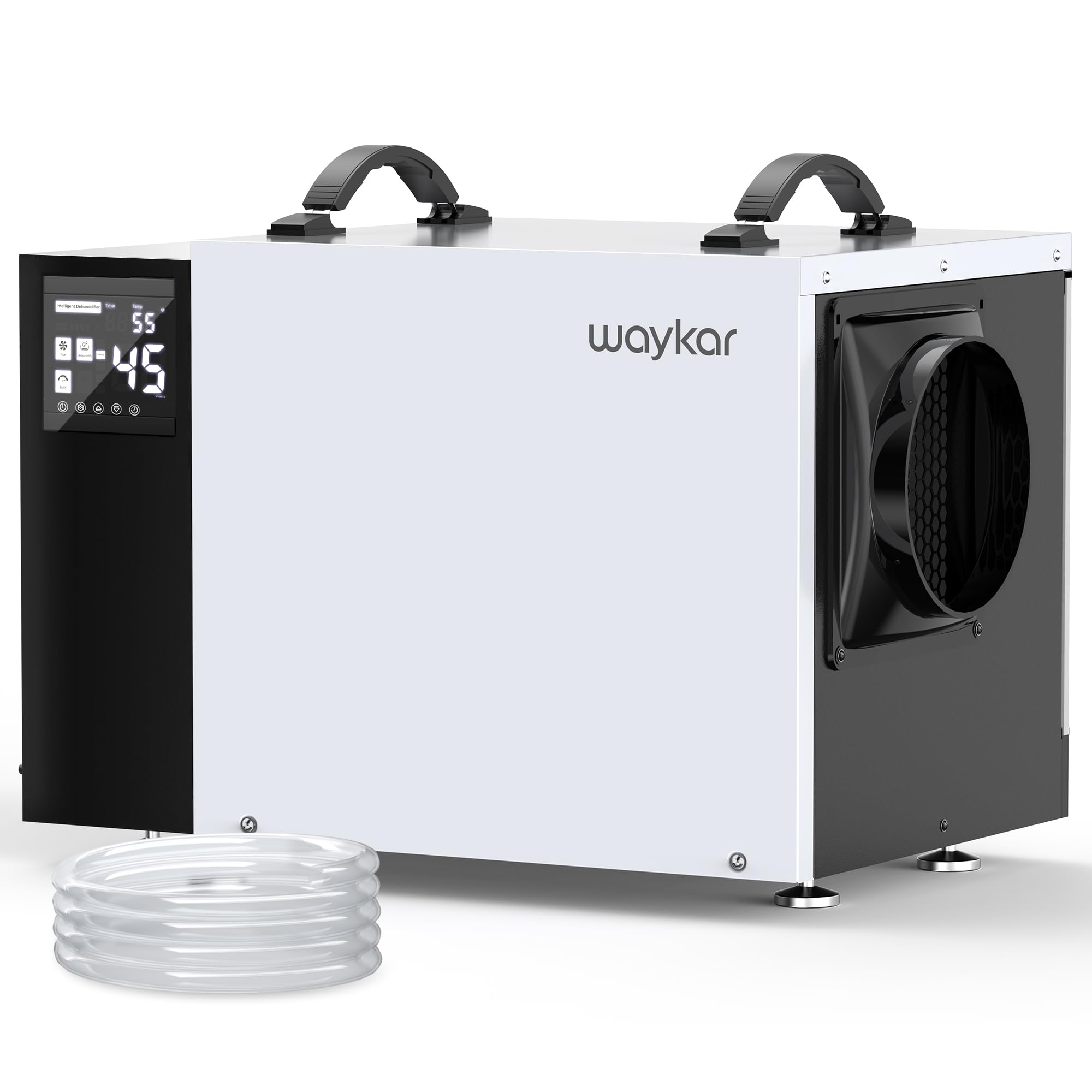 Version 1.0.0 Deshumidificador Waykar AFW2.0DPM 125 Pintas con Bomba 6500 ft² Certificado TUV