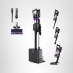 Aspiradora de Barra Inalámbrica Eureka Stylus Elite NEC490SE 350W con Estación de Limpieza y Filtro HEPA