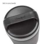 Epoca Goodful tarro alimentos acero inoxidable sellado al vacio doble pared 16 oz gris paquete 6 piezas
