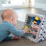 Sassy Tummy Time See Me - Espejo de piso para mayores de 0 meses (80928) (paquete de 6)