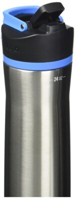 Contigo Cortland Chill 2.0, acero inoxidable con tapa AUTOSEAL | 24 oz | Paquete de 4