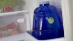 Botella de agua cuadrada New Wave Enviro 1galsqr 1 galón libre de BPA color azul paquete de 12 piezas con tapa de rosca
