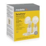 Kit de extractor de leche materna Medela Symphony, sistema de bombeo doble incluye todo lo necesario para comenzar a ext