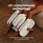 Homedics Luxe Comfort Masajeador de pies y pantorrillas con calor, Shiatsu, amasamiento profundo, compresión de aire, im