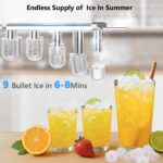 Dispensador de agua con máquina de hielo Electactic HZB-15YLR enfriador de agua caliente y fría carga superior para garr