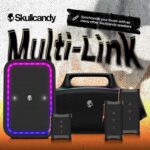 Skullcandy Barrel XT - Altavoz Bluetooth Boombox para fiesta, altavoz portátil resistente al agua, modo espectáculo de l