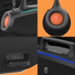 Skullcandy Barrel XT - Altavoz Bluetooth Boombox para fiesta, altavoz portátil resistente al agua, modo espectáculo de l