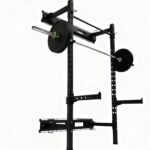 Fitvids Power Rack Squat Stand, 1000 Pound Capacity 3“ x 3” for Home & Garage Gym with J-Hooks, Multiple Styles