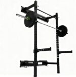 Fitvids Power Rack Squat Stand, 1000 Pound Capacity 3“ x 3” for Home & Garage Gym with J-Hooks, Multiple Styles