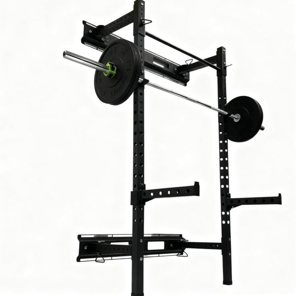 Fitvids Power Rack Squat Stand, 1000 Pound Capacity 3“ x 3” for Home & Garage Gym with J-Hooks, Multiple Styles