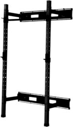 Fitvids Power Rack Squat Stand, 1000 Pound Capacity 3“ x 3” for Home & Garage Gym with J-Hooks, Multiple Styles