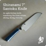 Shun Cuchillo Santoku Shiranami de 7" Kai FRD0702