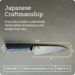 Shun Shiranami Cuchillo de chef de 8" Kai FRD0706