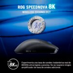 Mouse Inalámbrico ASUS ROG Harpe II Ace P723 Esports 48g 42000 DPI Sondeo 8K Tri-Modo 101 Horas Batería