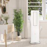 Aire acondicionado portátil inversor Hisense AHTP0825UW1W 8000 BTU calor y frío manguera doble deshumidificador operació