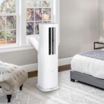 Aire acondicionado portátil inversor Hisense AHTP0825UW1W 8000 BTU calor y frío manguera doble deshumidificador operació