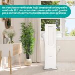 Aire acondicionado portátil inversor Hisense AHTP0825UW1W 8000 BTU calor y frío manguera doble deshumidificador operació