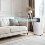 Aire acondicionado portátil inteligente TCL H6P44W 6000 BTU deshumidificador ventilador para espacios hasta 23 m2 contro