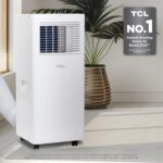 Aire acondicionado portátil inteligente TCL H6P44W 6000 BTU deshumidificador ventilador para espacios hasta 23 m2 contro