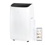Aire acondicionado portátil TCL H10PDH56W Serie Q 10000 BTU doble manguera inversor con calefacción WiFi hasta 450 pies