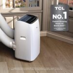 Aire acondicionado portátil TCL H10PDH56W Serie Q 10000 BTU doble manguera inversor con calefacción WiFi hasta 450 pies
