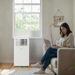 Aire acondicionado portátil LG LP0625WFR 6000 BTU DOE 115V para habitaciones de hasta 23 metros cuadrados funcionamiento