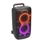 JBL PartyBox 520 - Altavoz portátil de fiesta alimentado por batería con refuerzo de sonido AI, hasta 15 horas de tiempo