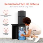 Dispensador de agua Brio CLBL130 carga inferior para garrafón de 5 galones tres temperaturas caliente templada y fría co