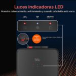 Dispensador de agua Brio CLBL130 carga inferior para garrafón de 5 galones tres temperaturas caliente templada y fría co