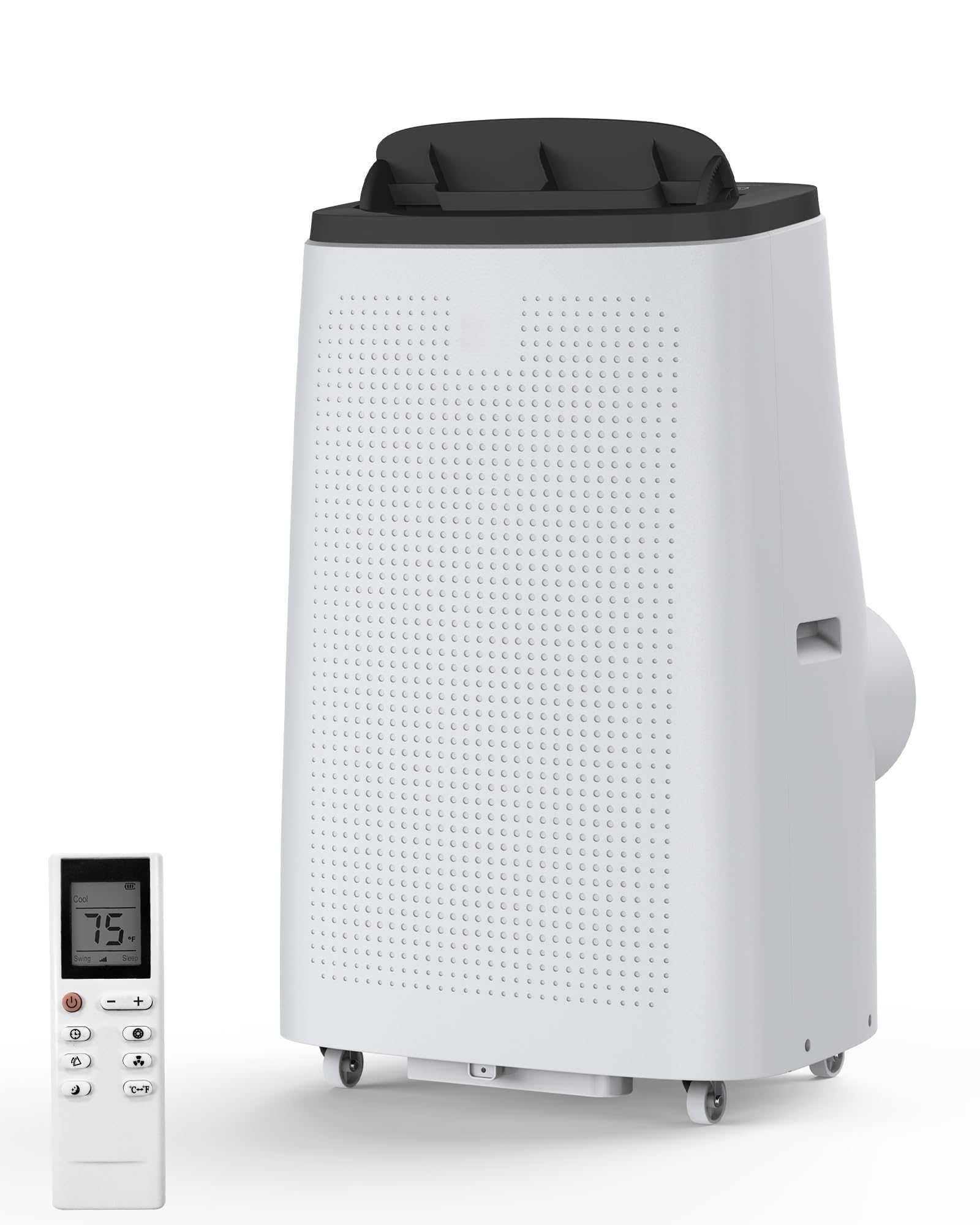 Version 1.0.0 Aire acondicionado portátil DrawVibe 14000 BTU 3 en 1 enfría hasta 65 m2 silencioso con control remoto kit de instalació