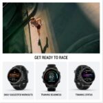 Garmin® Forerunner® 570, 42mm, Reloj inteligente avanzado para correr y triatlón con GPS, pantalla AMOLED, funciones de