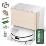 Robot aspiradora trapeadora iRobot Roomba Max 705 Combo X185220 base lavado automático LiDAR rodillo extensible