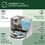 Robot aspiradora trapeadora iRobot Roomba Max 705 Combo X185220 base lavado automático LiDAR rodillo extensible