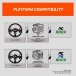Volante de Carreras Rally Corsair Fanatec CSL Elite CRD-9020016-WW WRC con licencia oficial agarre Alcántara pantalla LE
