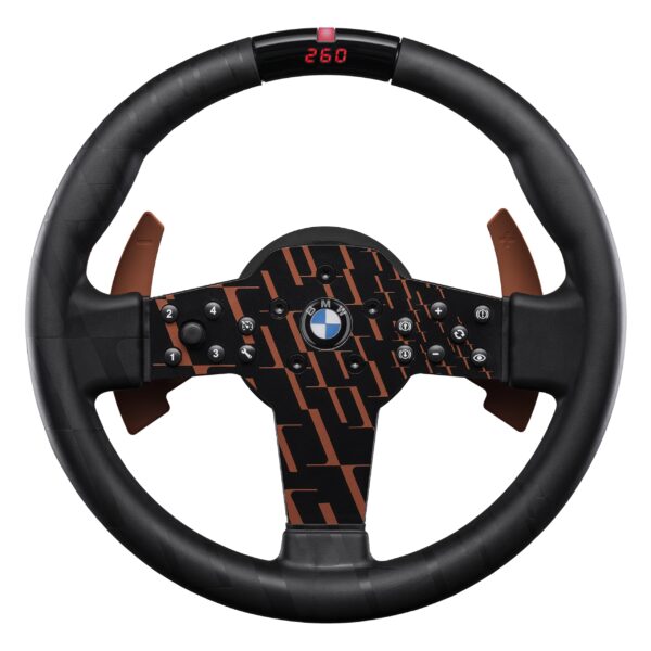 Volante sim racing Corsair FANATEC CSL Steering Wheel BMW CRD-9020018-WW 300mm LED RevStripe paletas metal PC PS5 PS4