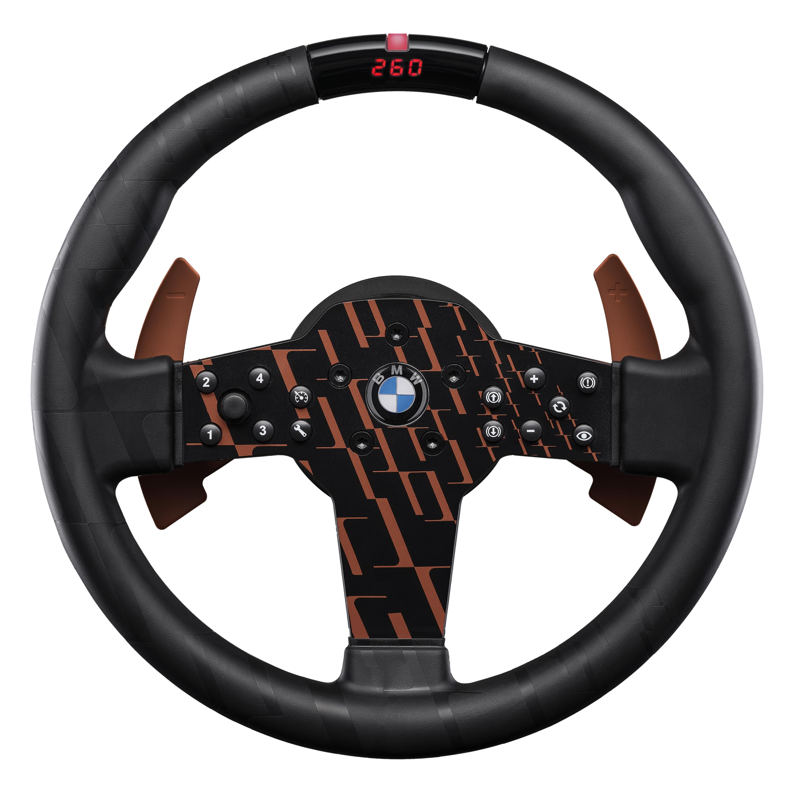 Version 1.0.0 Volante sim racing Corsair FANATEC CSL Steering Wheel BMW CRD-9020018-WW 300mm LED RevStripe paletas metal PC PS5 PS4
