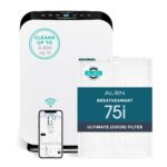 Purificador de aire Alen BreatheSmart 75i V2 filtro HEPA cobertura 260 metros cuadrados elimina polvo caspa de mascotas