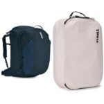Mochila de viaje para mujer Thule Landmark 60L con cubo organizador para ropa limpia y sucia compartimento desmontable