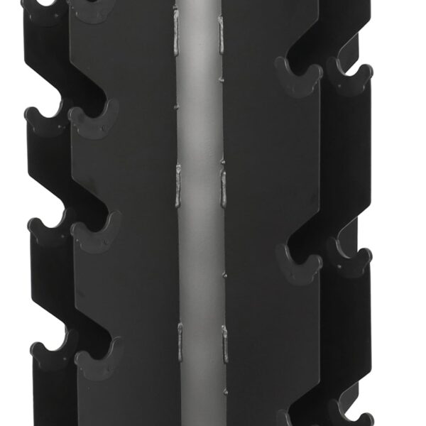 Fitvids Estante para mancuernas con marco en A, 4 niveles, 5 niveles, en forma de A, estante vertical para gimnasio en c