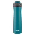 Contigo Cortland Chill 2.0 - Botella de agua de acero inoxidable con tapa de sellado automático (paquete de 4)