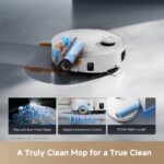 Robot Aspirador y Trapeador dreame Aqua10 RLH31CE – Succión 30,000Pa, AquaRoll 100% Antienredos, Salva Obstáculos 2.36in