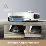 Robot Aspirador y Trapeador dreame Aqua10 RLH31CE – Succión 30,000Pa, AquaRoll 100% Antienredos, Salva Obstáculos 2.36in