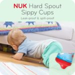 NUK Sesame Street - Vaso duro con boquilla, 10 onzas, paquete de 2 unidades, sin BPA, a prueba de derrames (paquete de 1