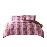 Juego de funda de edredón esporas doradas Lush Decor x Chuks Collins Triangle Home Fashions CCGS3PCDUKP algodón morado r